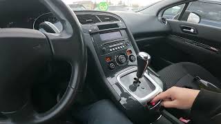 Peugeot 5008 I 2009-2016 How To Activate Parking Brake