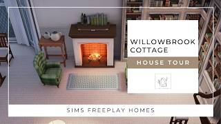 Sims FreePlay | Cozy One-Bedroom English Cottage | Willowbrook Cottage | House Tour screenshot 5