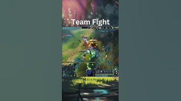 DotA 2 Team Fight New Meta Abadon Slark Lion v/ Tiny Ogre Treant Protector! #dota2 #dotawtf #shorts