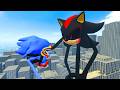 WHAT IF HAPPENS WHEN ROBLOX SONIC SHADOW SMILEY'S MEETS SHIN SONIC TAPES LOVE STORY BATTLE | Gmod