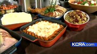 Chef Walter Hahn from Red Hawk Casino gives us tips on how to set up your holiday party, buffet style.