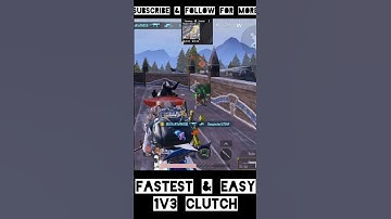 Easy & Fast 1V3 Clutch Shorts #shorts #1v3clutch #easy1v3 #1v3 #clutch #clutches #4kstatus #status