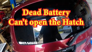 HELP, Dead battery and the hatch won