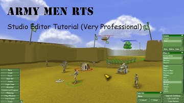 Army Men RTS Studio Tutorial (but I was sick while recording ._.)