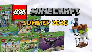 Lego Minecraft Summer 2026 Wave - All The New Sets