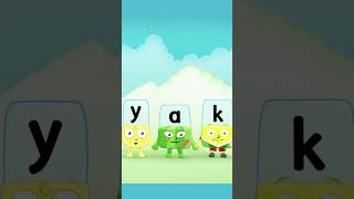 Words Beginning with Y | Learn to Read and Spell for Kids | Alphablocks #shorts