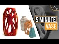 How to: Design Unlimited 3D Printable Vase Designs In Minutes - Blender Tutorial