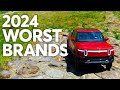 2024 worst car brands  consumer reports