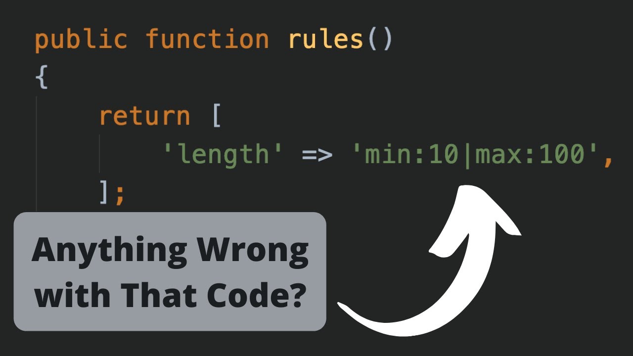 Laravel: Be Careful Validating Min/Max For Numbers