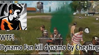 Dynamo fan come to meet and kill dynamo by cheating