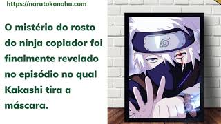 Finalmente revelado o rosto de Kakashi em Naruto