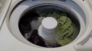 Kenmore 70 series washer washing two blankets