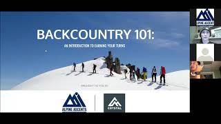 Alpine Ascents Intro to Backcountry Webinar