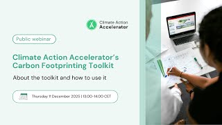 Climate Action Accelerator’s Carbon Footprinting Toolkit