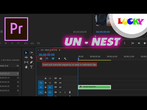 Video Un nest sequences | Bỏ gộp,nhóm audio,hình ảnh và... - youtube