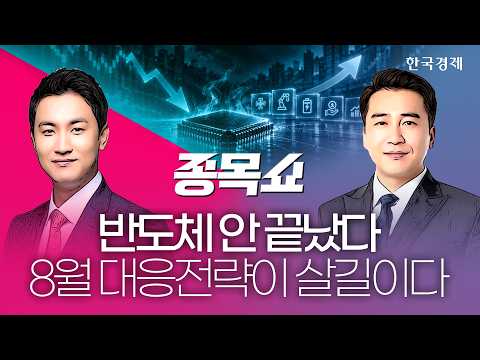 상승분 반납하고 숨고르기 들어간 코스피…지금은 다음 시나리오를 짜야 할 때다ㅣ종목쇼ㅣ 260807 #코스피지수 #반도체전망 #수급분석