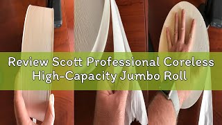 Review Scott Professional Coreless High-Capacity Jumbo Roll Toilet Paper, Bulk (07005), Septic Safe,