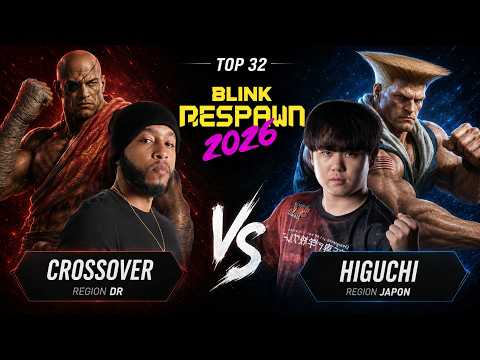 🔥SF6 ▰ HIGUCHI (Guile) vs CROSSOVER (Sagat) ▰ - Blink Respawn - Capcom Pro Tour 2026🔥