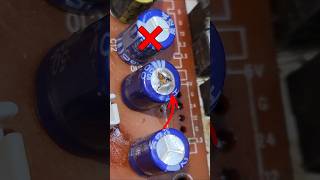 Brunt Capacitor Replace Easley #shorts #repair #trending #pcbrepair #soldering #smd #tips #capacitor