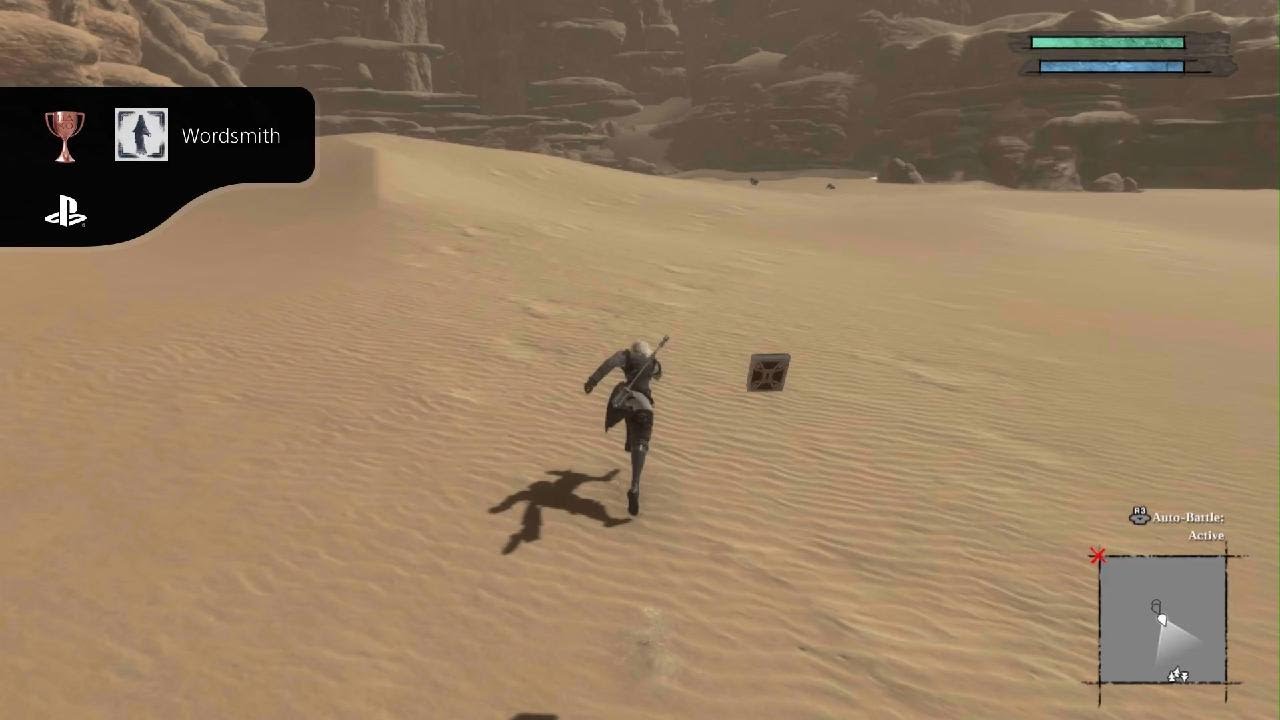 NieR Replicant ver.1.22474487139... Wordsmith Trophy