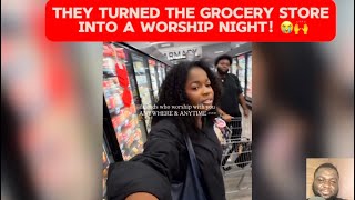 Ils Ont Commencé À Adorer Jésus Dans Une Épicerie... ...