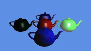 Phong Illumination using shaders