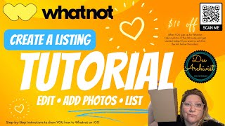 Create a listing on #whatnot #whatnotseller Step-By-Step Tutorial app #createalisting Reseller Tools