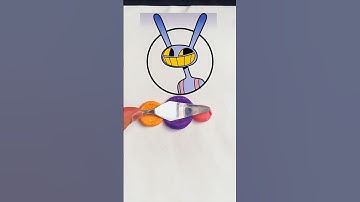 JAX color mixing \ #jax #pomni #digitalcircus #colormixing #paintmixing