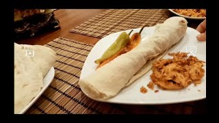 Süper Kolay, Çok Pratik Ama Süper Lezzet Tavuk Dürüm Döner