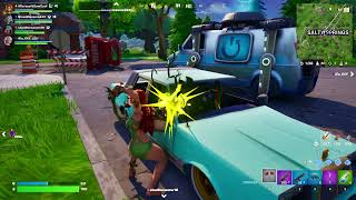 Fortnite OG Season 9 as Chlorophyll Ivy with Boss and his roommate