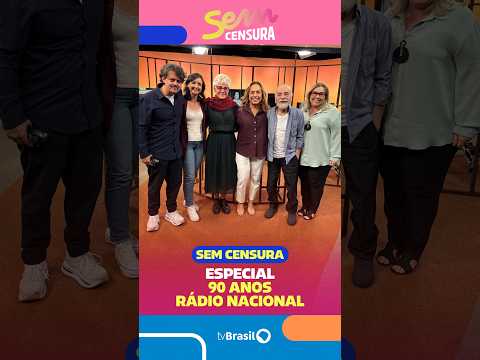 O #SemCensura Especial desta sexta (11/09) mergulha na história dos 90 anos da Rádio Nacional
