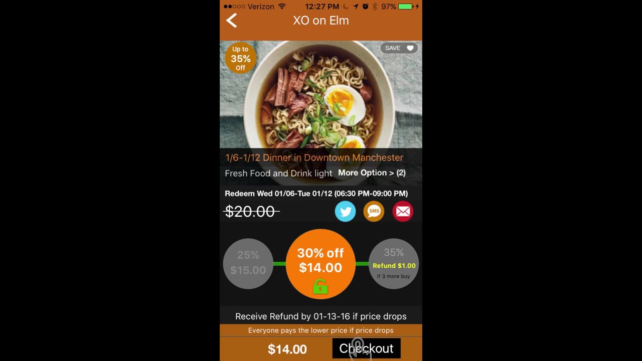 Dealici - How to save 25-50% at local restaurants