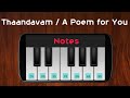 A Poem for You | Thaandavam | Perfect Piano Cover