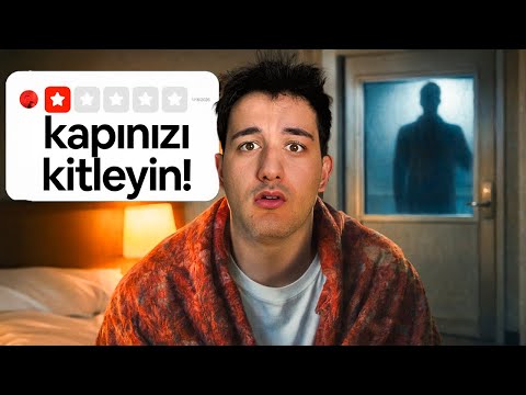 EN DÜŞÜK PUANLI HOTELERİ TEST ETTİM!
