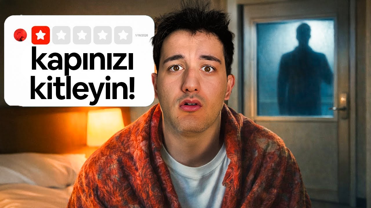 EN DÜŞÜK PUANLI HOTELERİ TEST ETTİM!