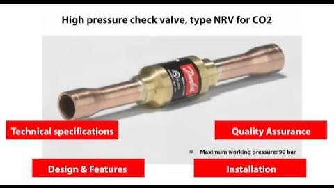 Danfoss Learning | CO2 Line components: Ball valves and Check valves | eLesson preview |Danfoss Cool