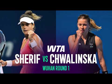 Mayar Sherif vs. Maja Chwalinska | 2026 Wuhan Round 1 | WTA Match Highlights