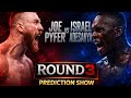 UFC Seattle Predictions | Adesanya vs Pyfer | Round 3 Prediction Show Ep. 6