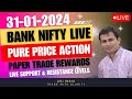 Live trading banknifty  nifty  31 jan 24  arjindia nifty50 banknifty