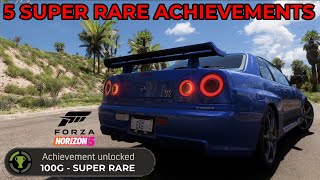 Forza Horizon 5 - 5 SUPER RARE But EASY ACHIEVMENTS (GUIDE)