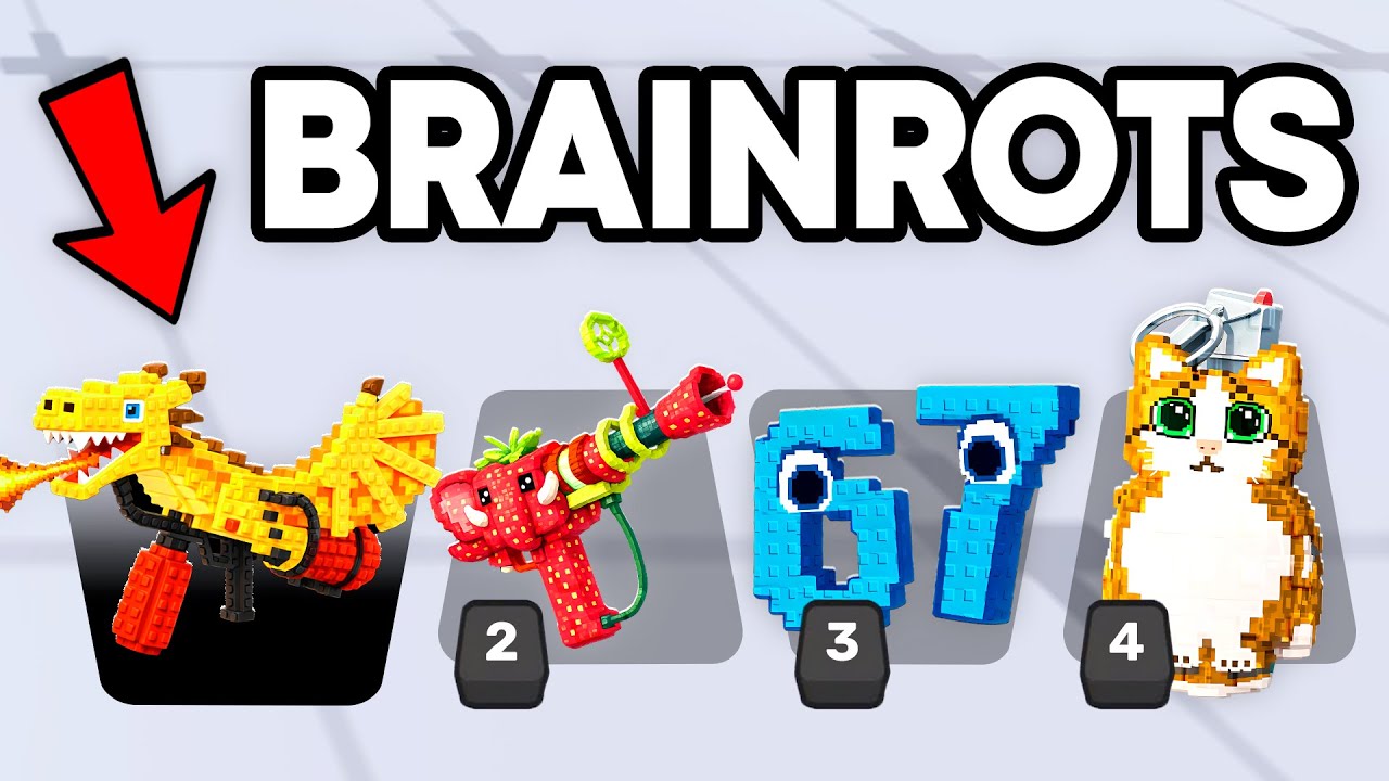 Añadí BRAINROT a Roblox Rivals...