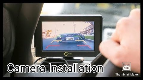 Reverse Camera Installing | കുറഞ്ഞ ചിലവിൽ കാറിൽ ഒരു കിടിലൻ റിവേഴ്‌സ് ക്യാമറ പിടിപ്പിച്ചാലോ