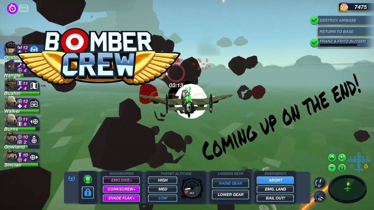 Bomber Crew #30 - Second to last Critical mission!