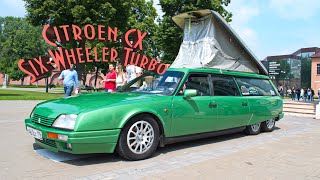 Citroen CX Six-Wheeler Turbo 1986 г.в. / Автострада 2021 г.