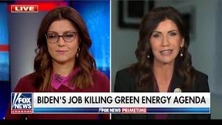 Gov. Kristi Noem on Biden's Job Killing Agenda