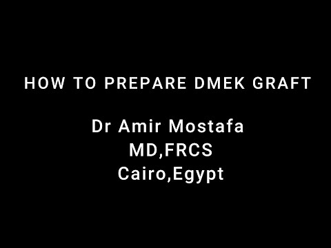 How to prepare Descemet membrane for DMEK