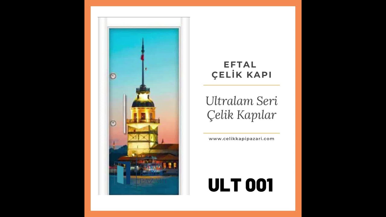Ultralam Çelik kapı modelleri, Renkli kapılar, Anahtarsız çelik kapı