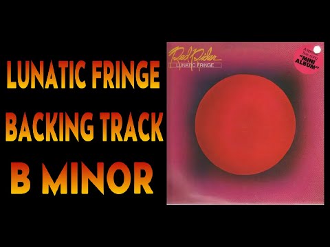 RED RIDER Backing Track ~ LUNATIC FRINGE w/ VOCALS ~ Key B Minor - YouTube