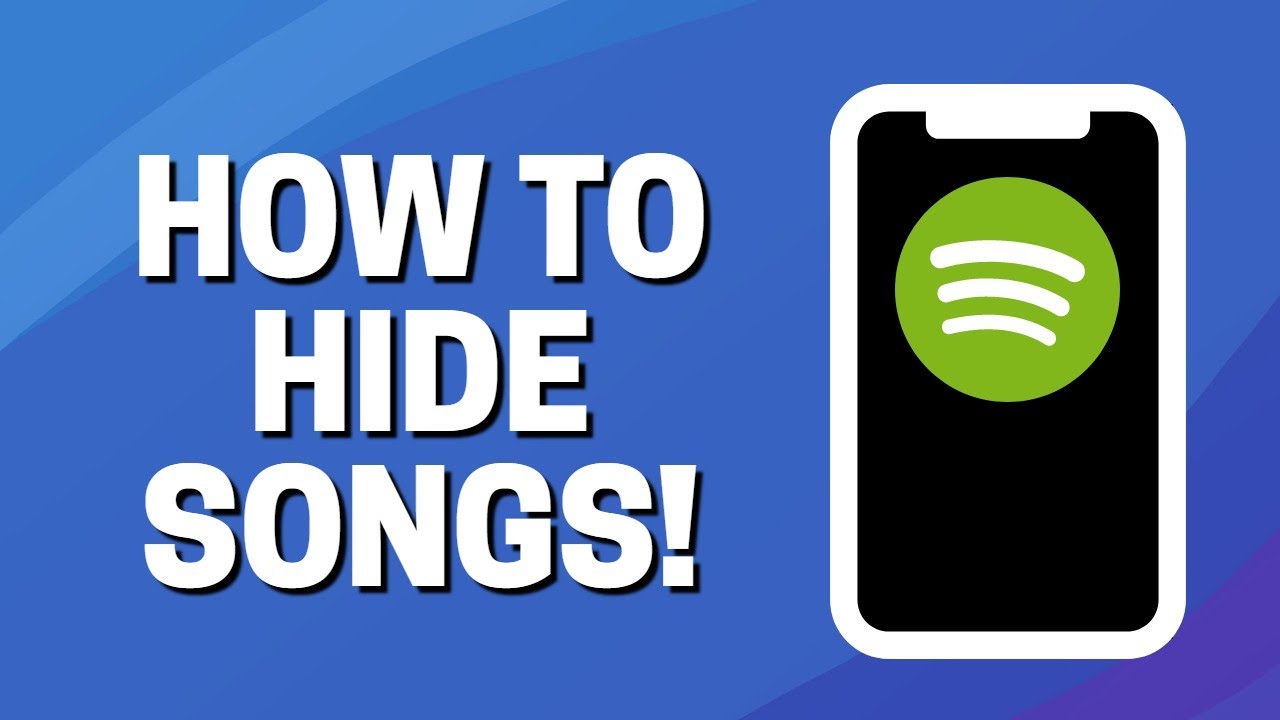 How To Hide/Unhide Song On Spotify