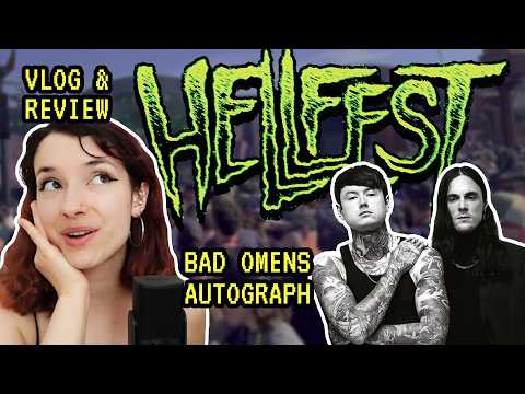 I Got An Autograph From BAD OMENS｜HELLFEST 2026 VLOG